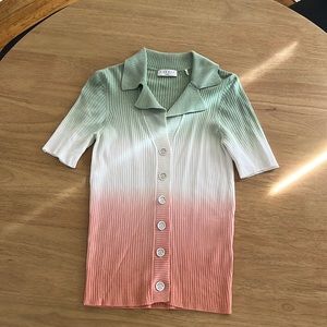 Sandro Elvis Knit Top size 2